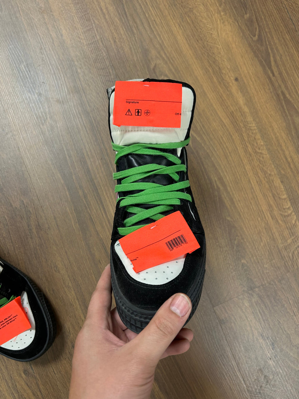 Off White 3.0 Off Court High Top Sneakers (42)