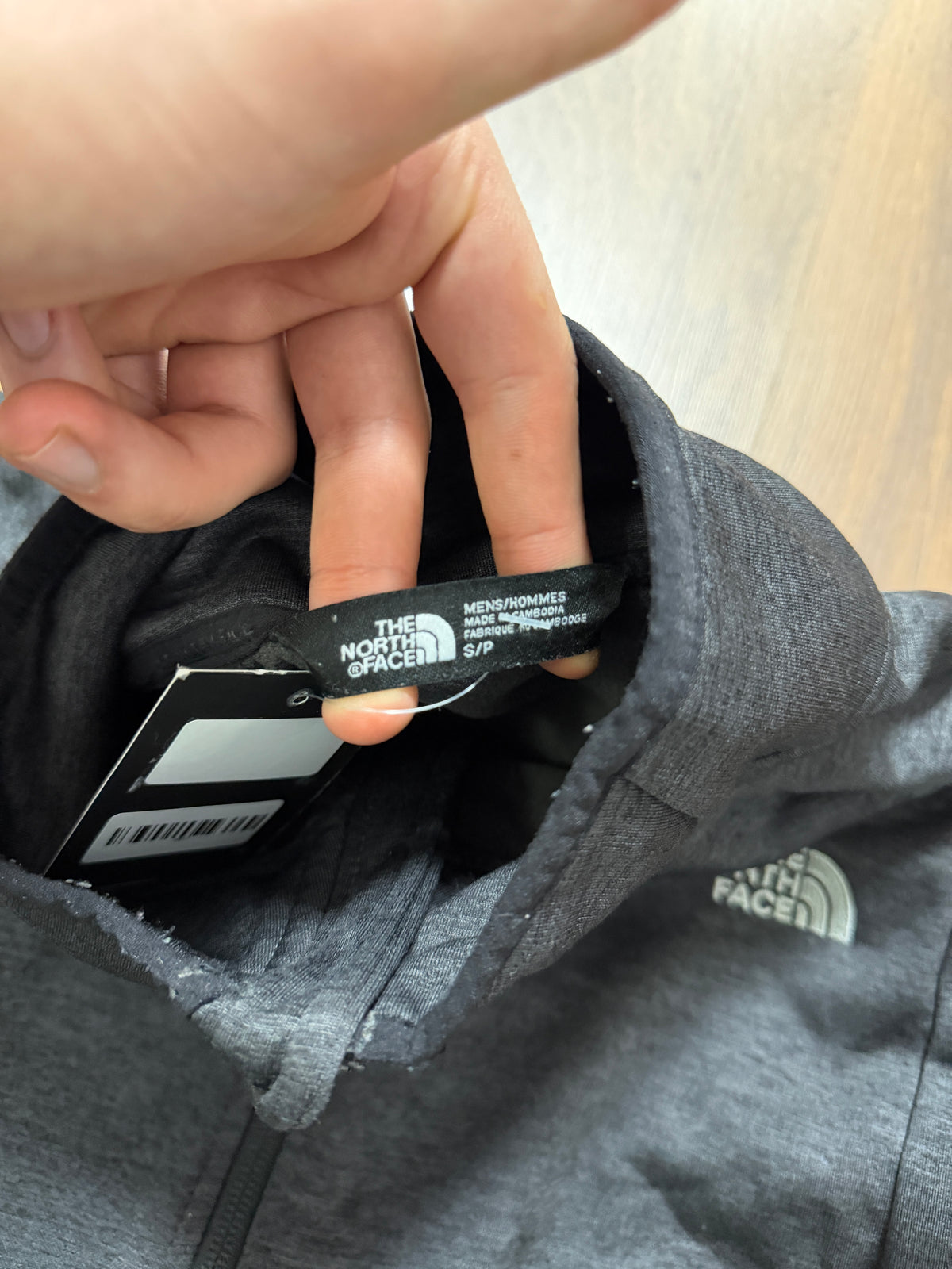 North Face Zip up Jacket (S)