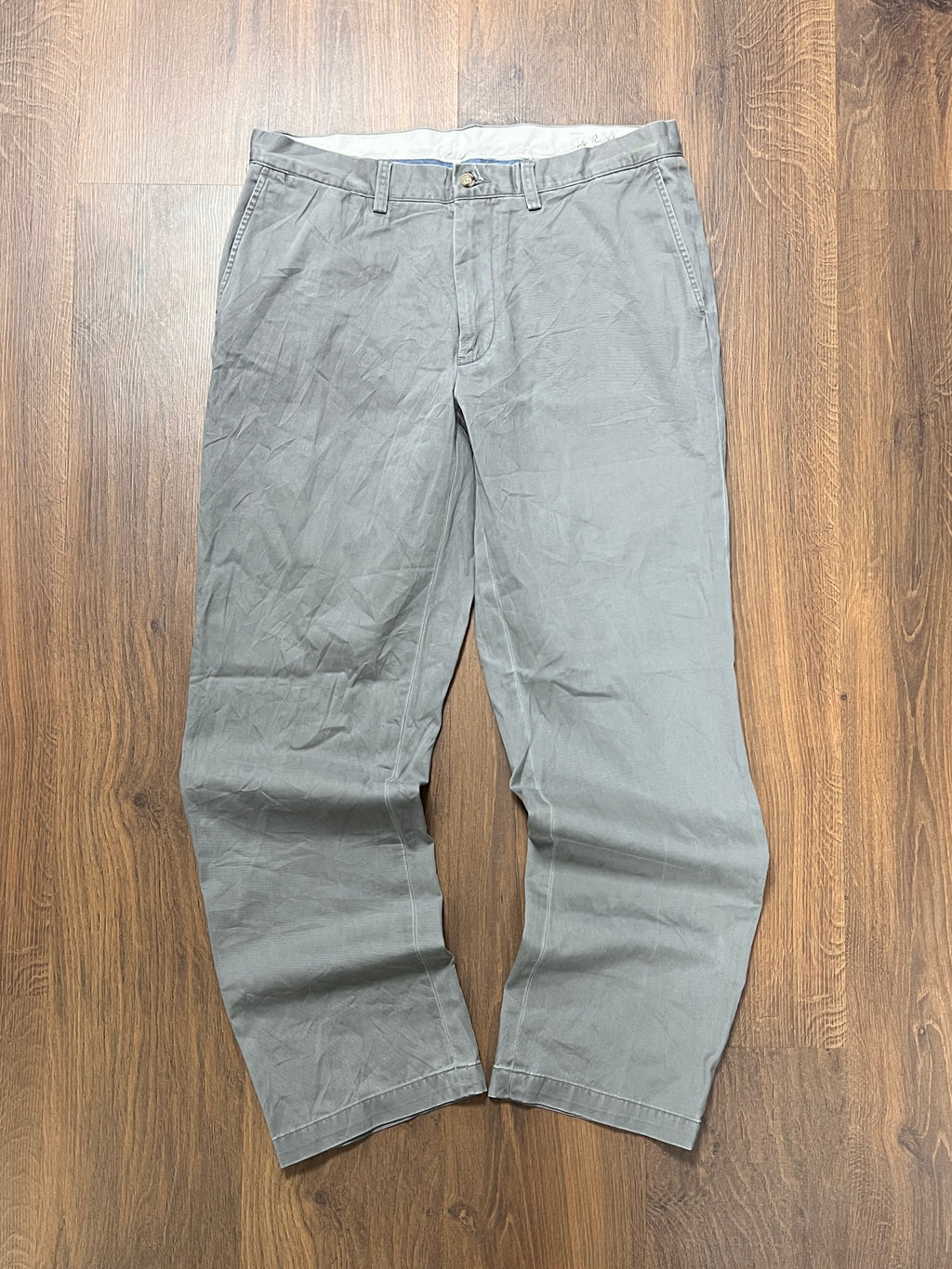 Grey Polo Chino Pants(34x30)