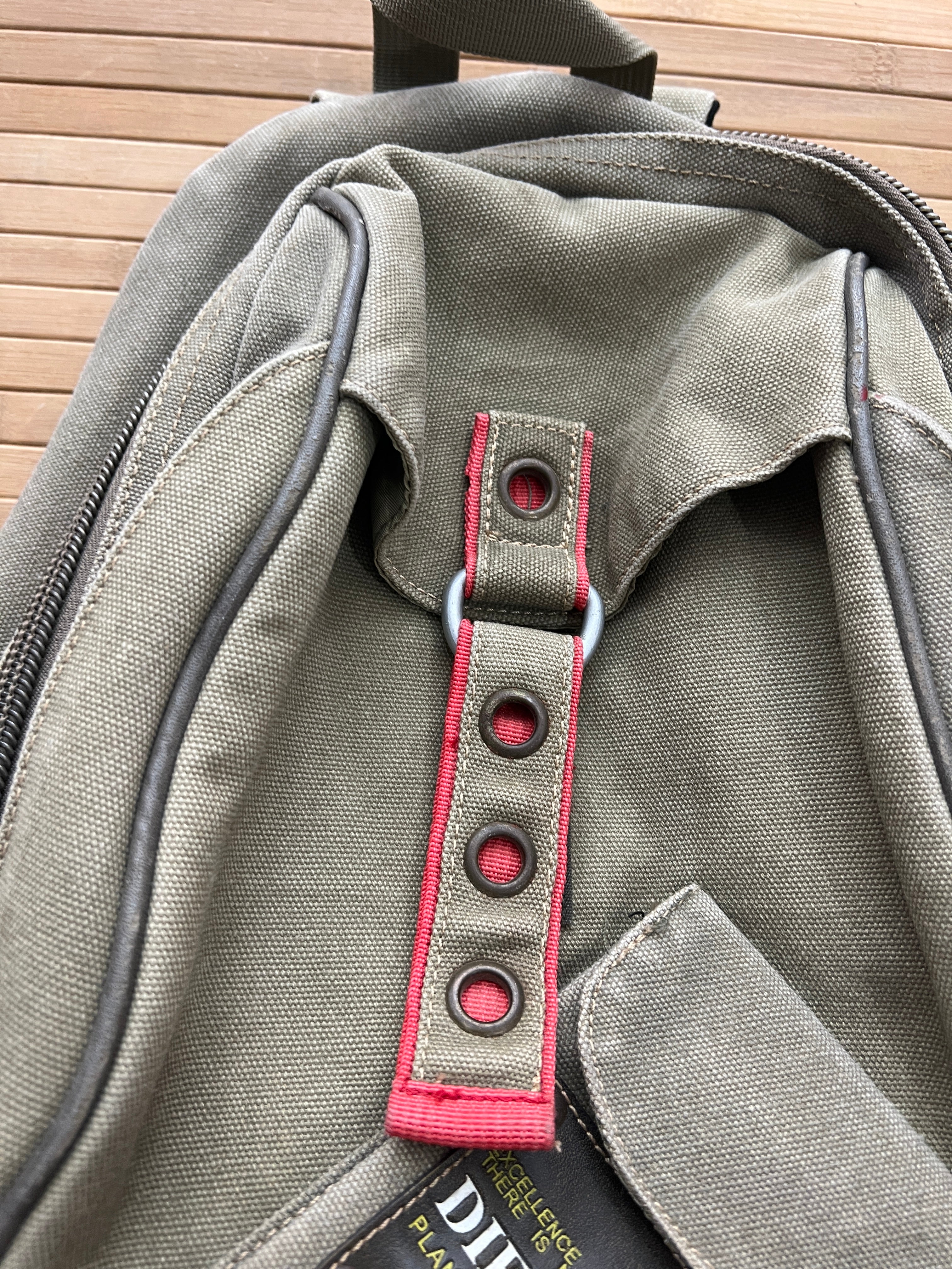 Vintage Diesel Military Backpack