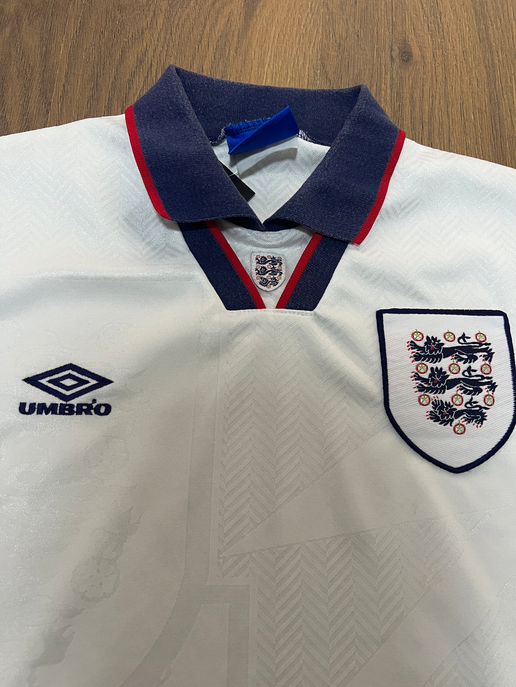 England 1993-95 Home Jersey (M)