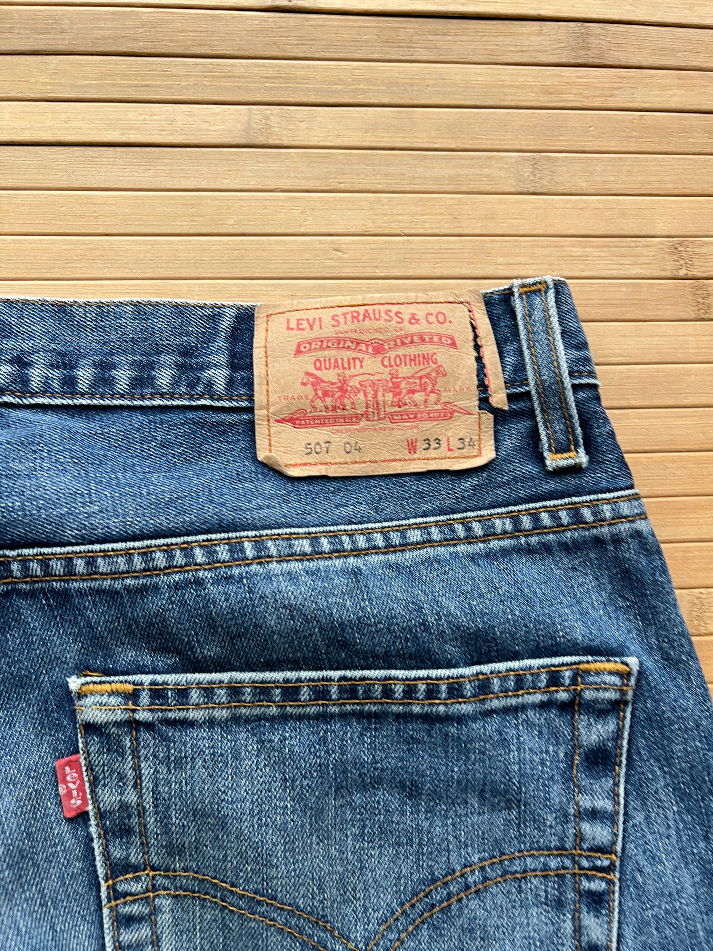 Levis 507 Flared Jeans (32x34)