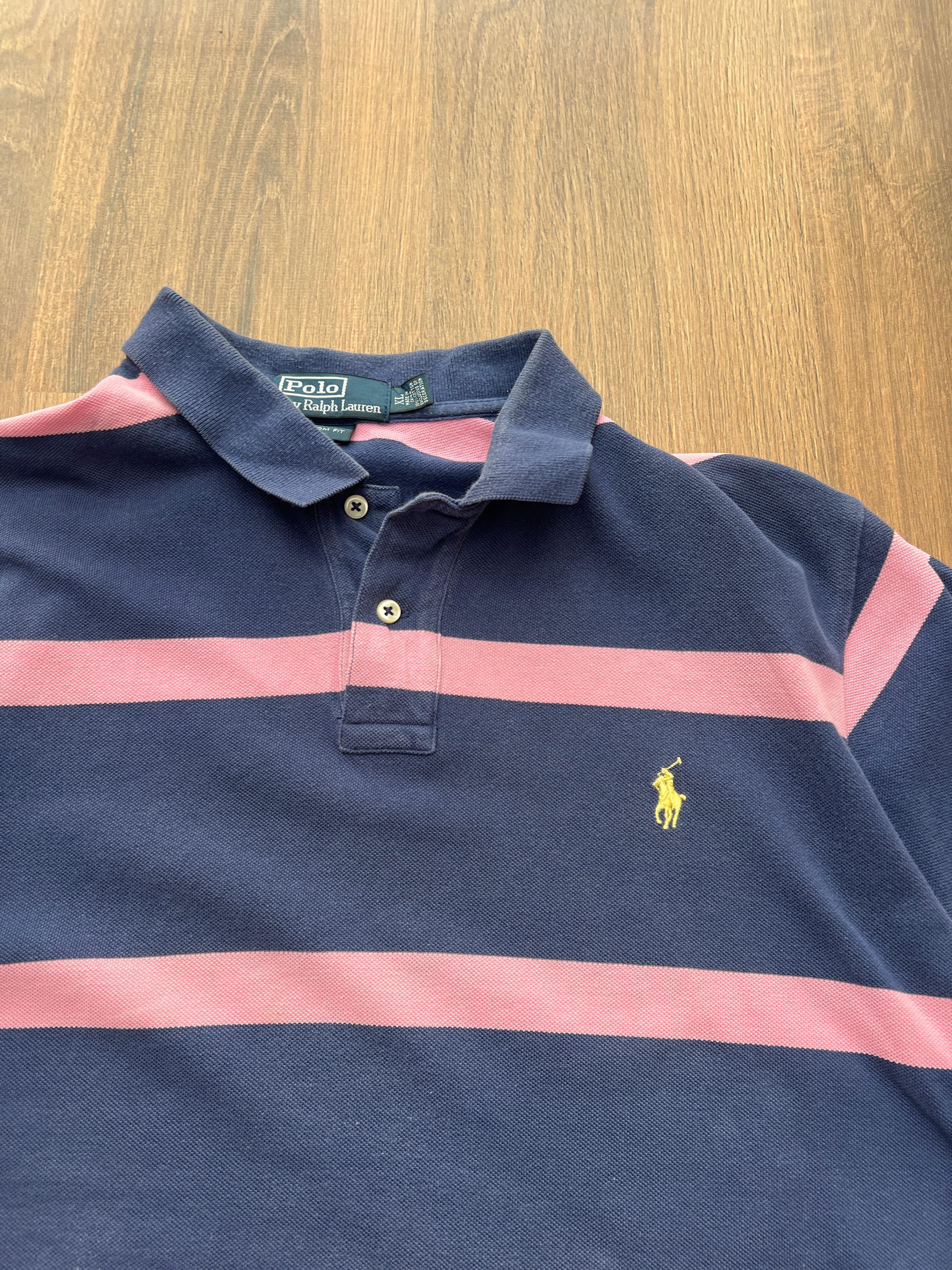 Polo Candy Stripped Tshirt (L)