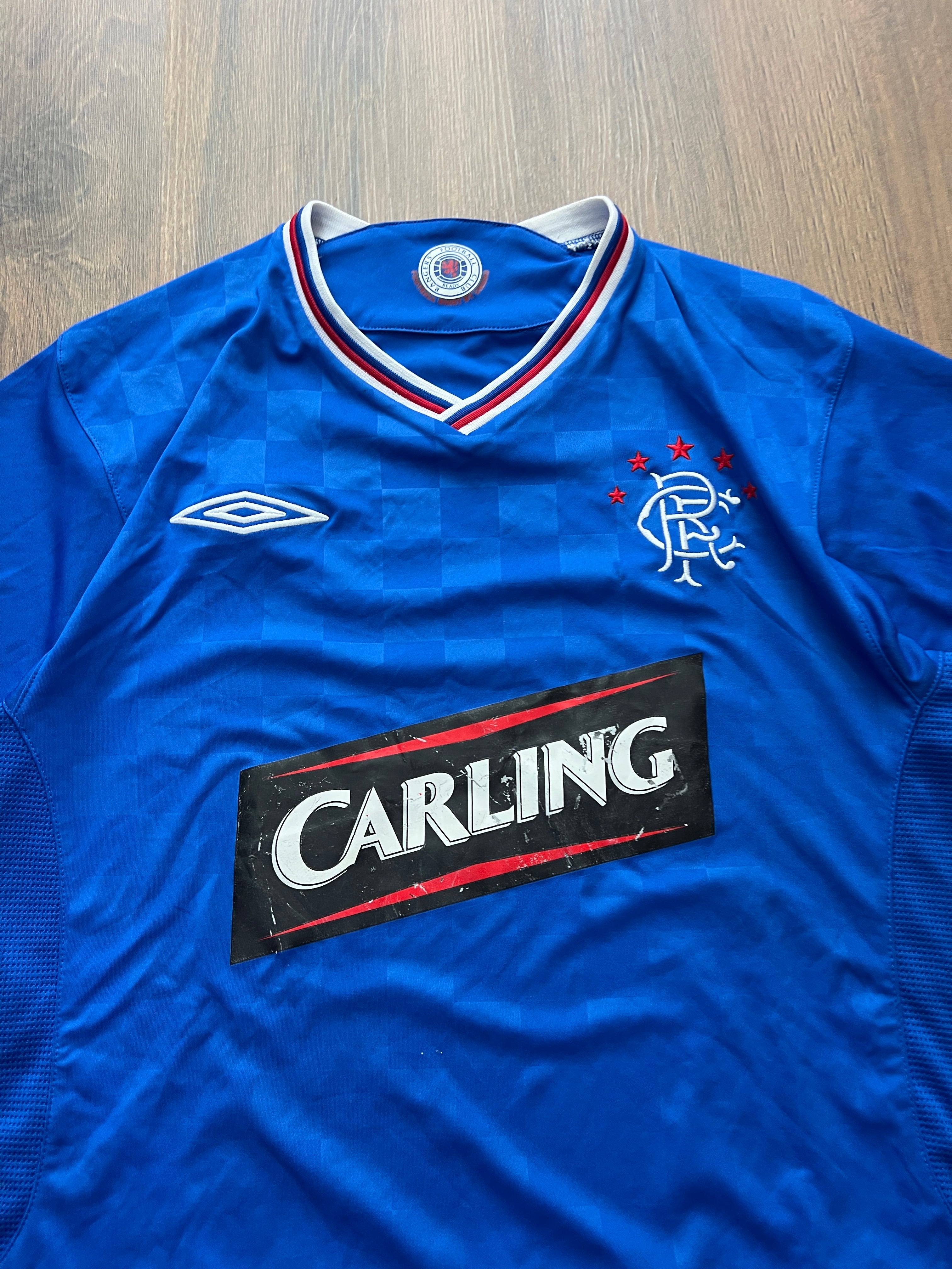 Glasgow Rangers 2009/10 Home Jersey (M)