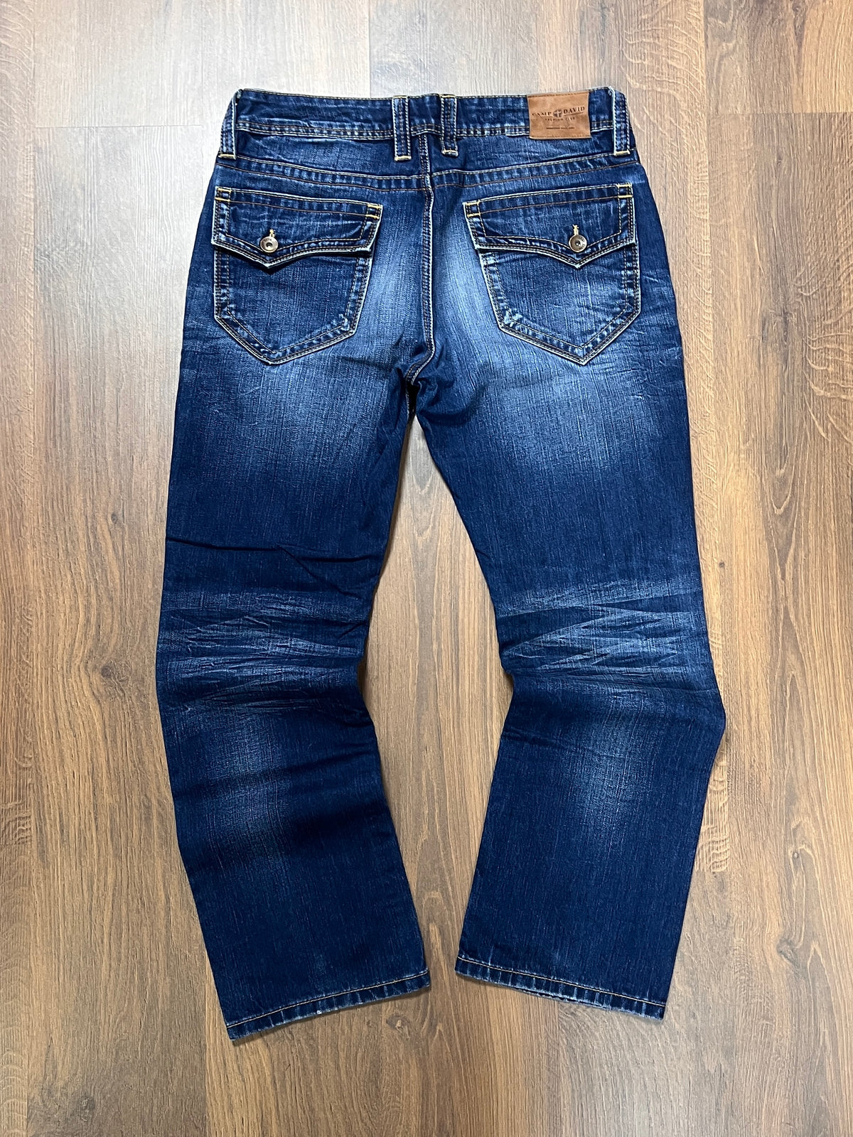 Camp David Dark Blue Y2K jeans(36x30)