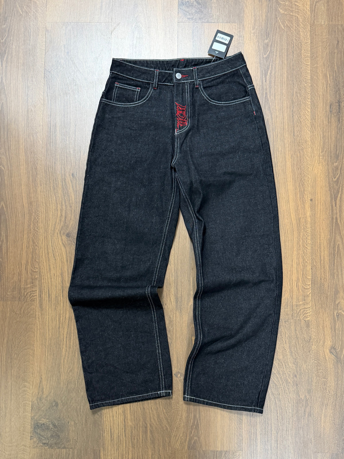 Y2K embroidered Jeans (30x30)