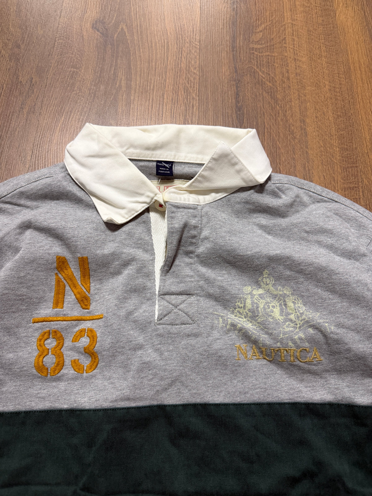 Vintage Nautica Polo Long Sleeve(L)