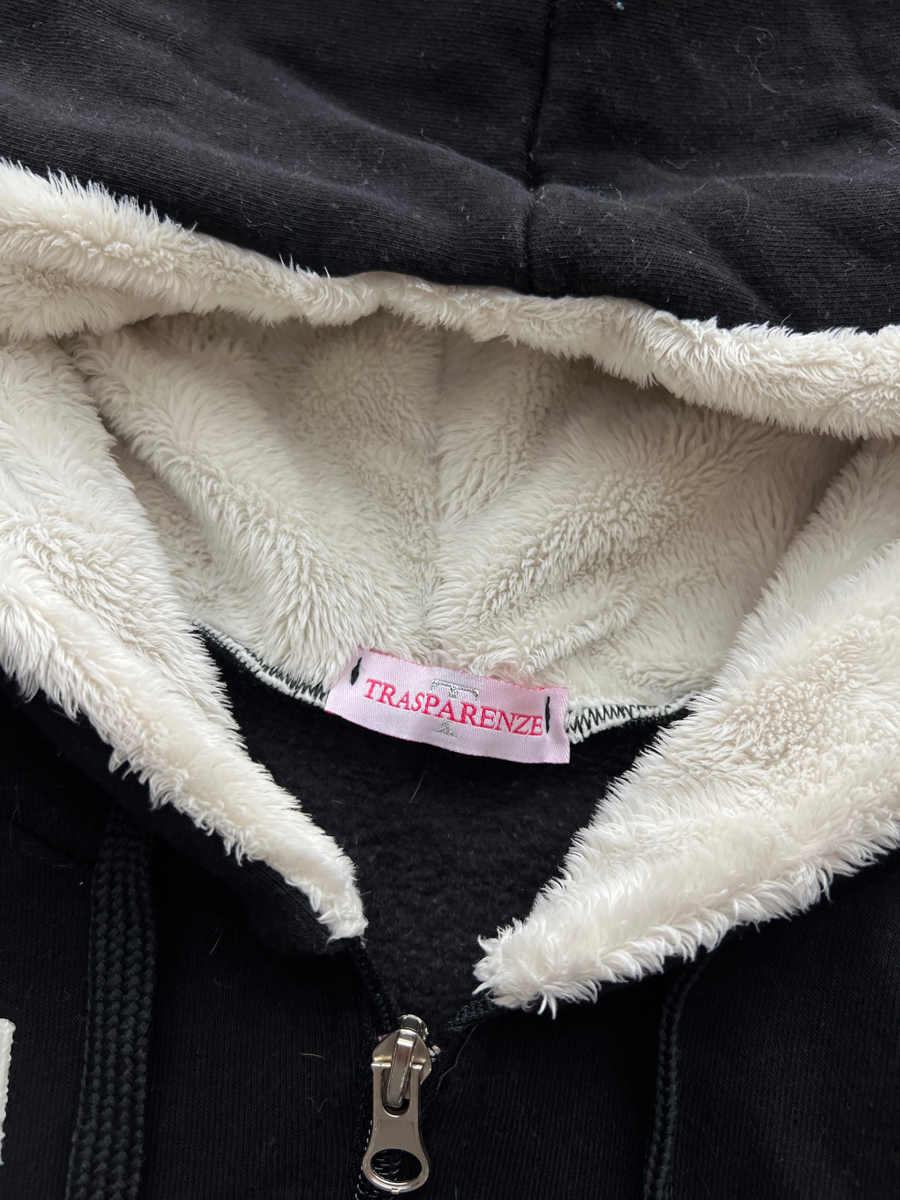 Star Fur Zip Up Hoodie🙋‍♀️ (M)