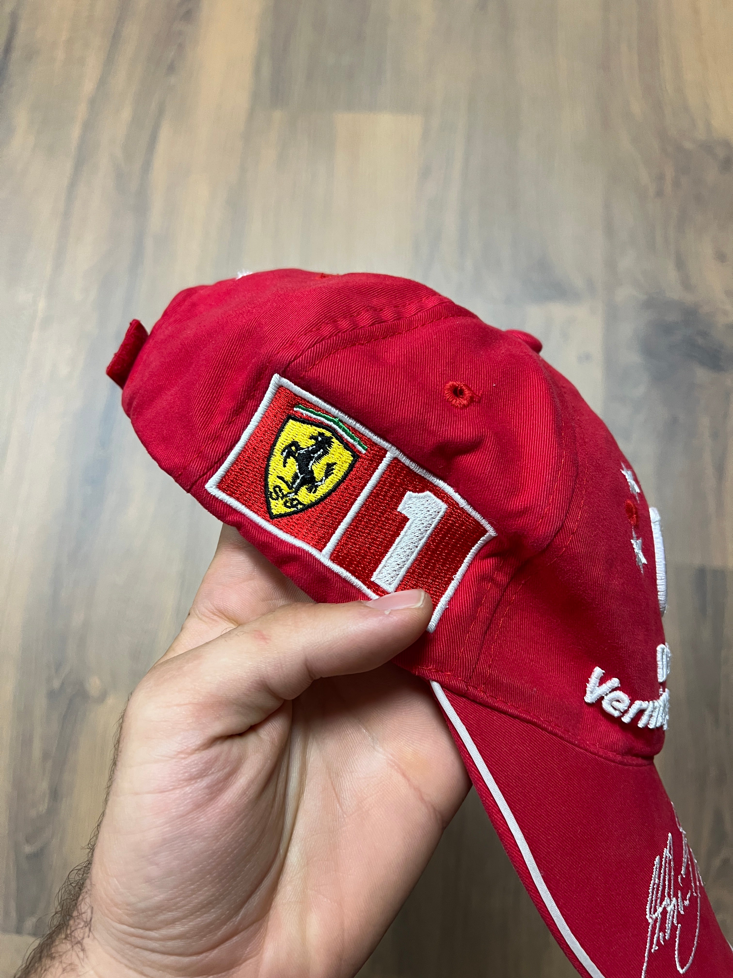 Vintage Ferrari Hat (One Size)