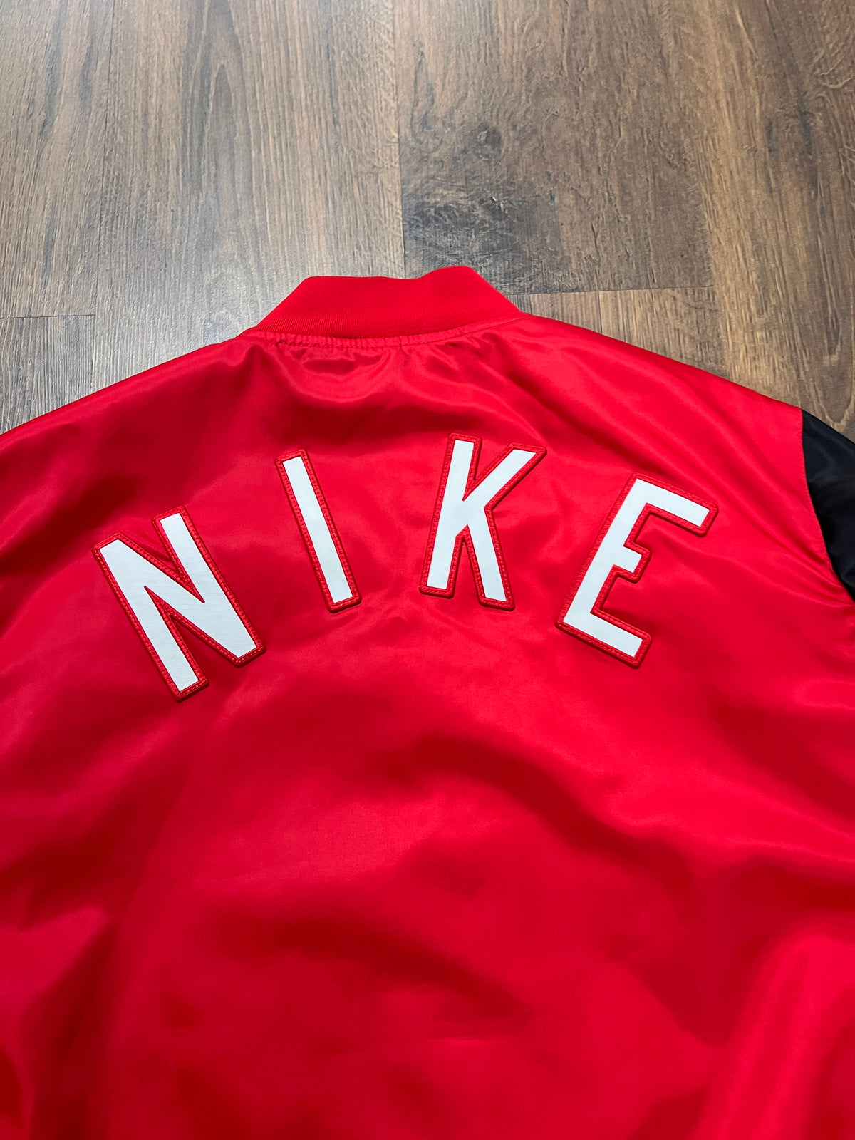 Nike Satin Bomber Jacket (XL)