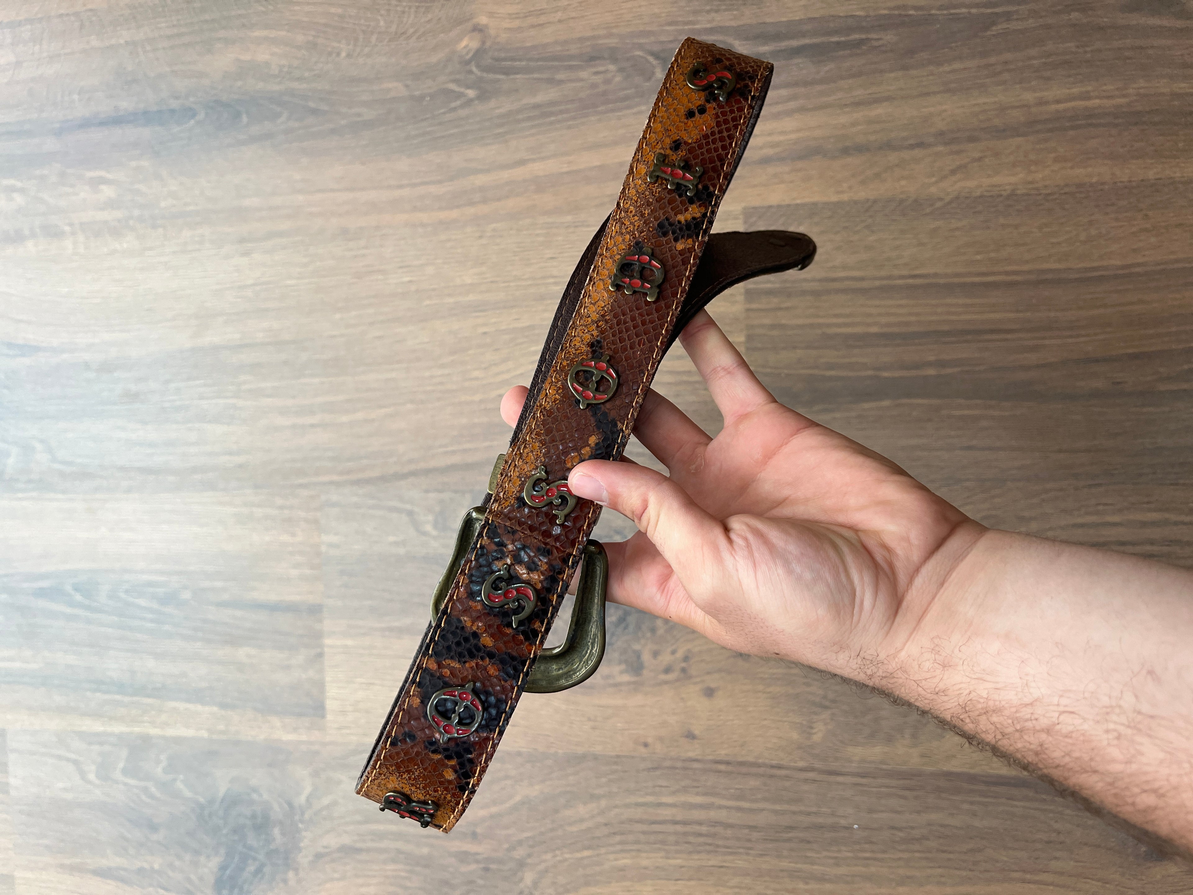 Snake Skin Western Belt (32)
