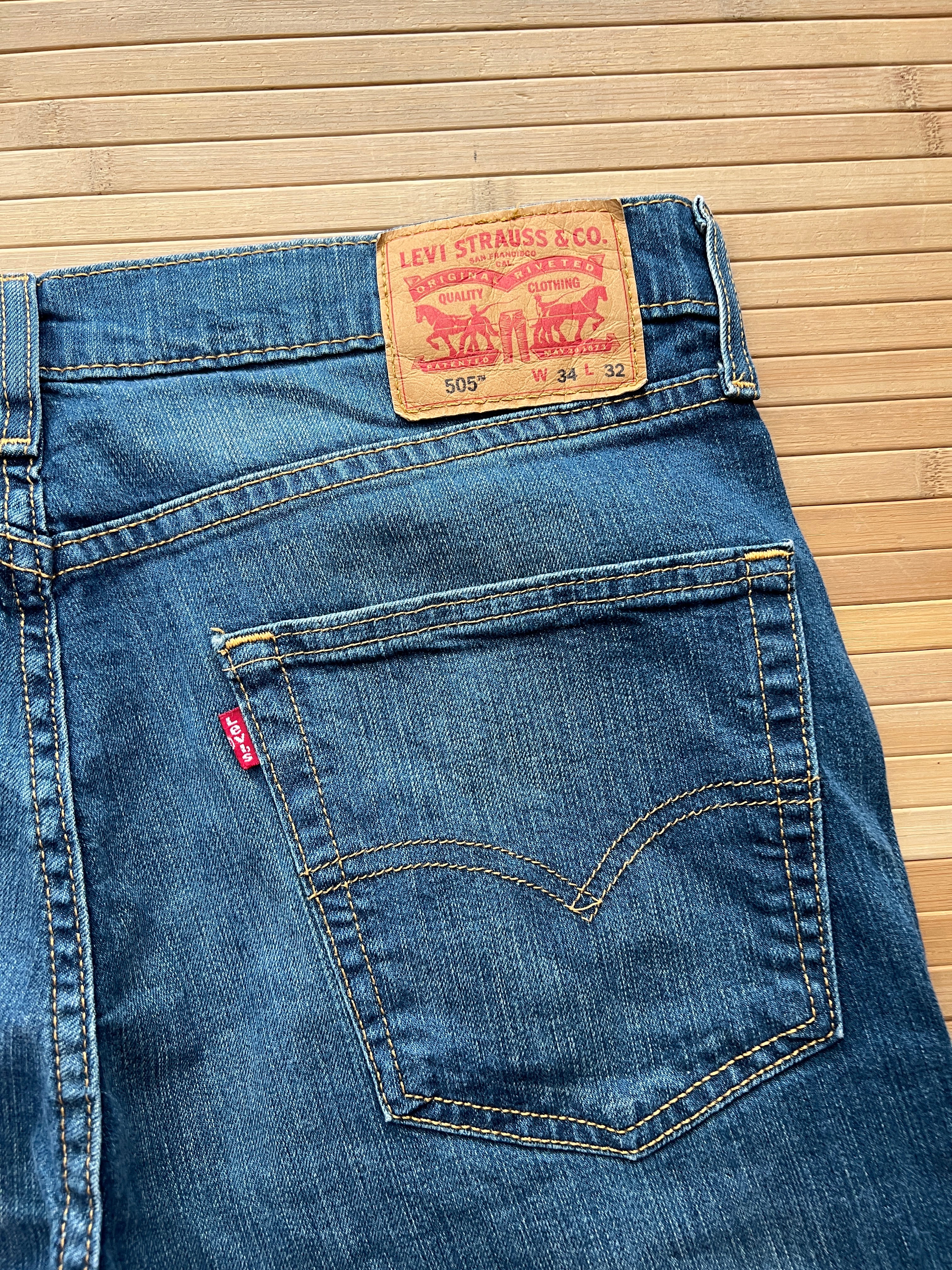 Levis 505 Jeans (34x30)