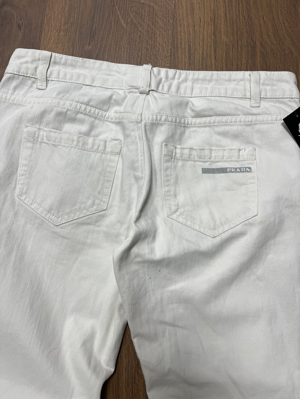 Prada White Pants🙋‍♀️ (30x30)