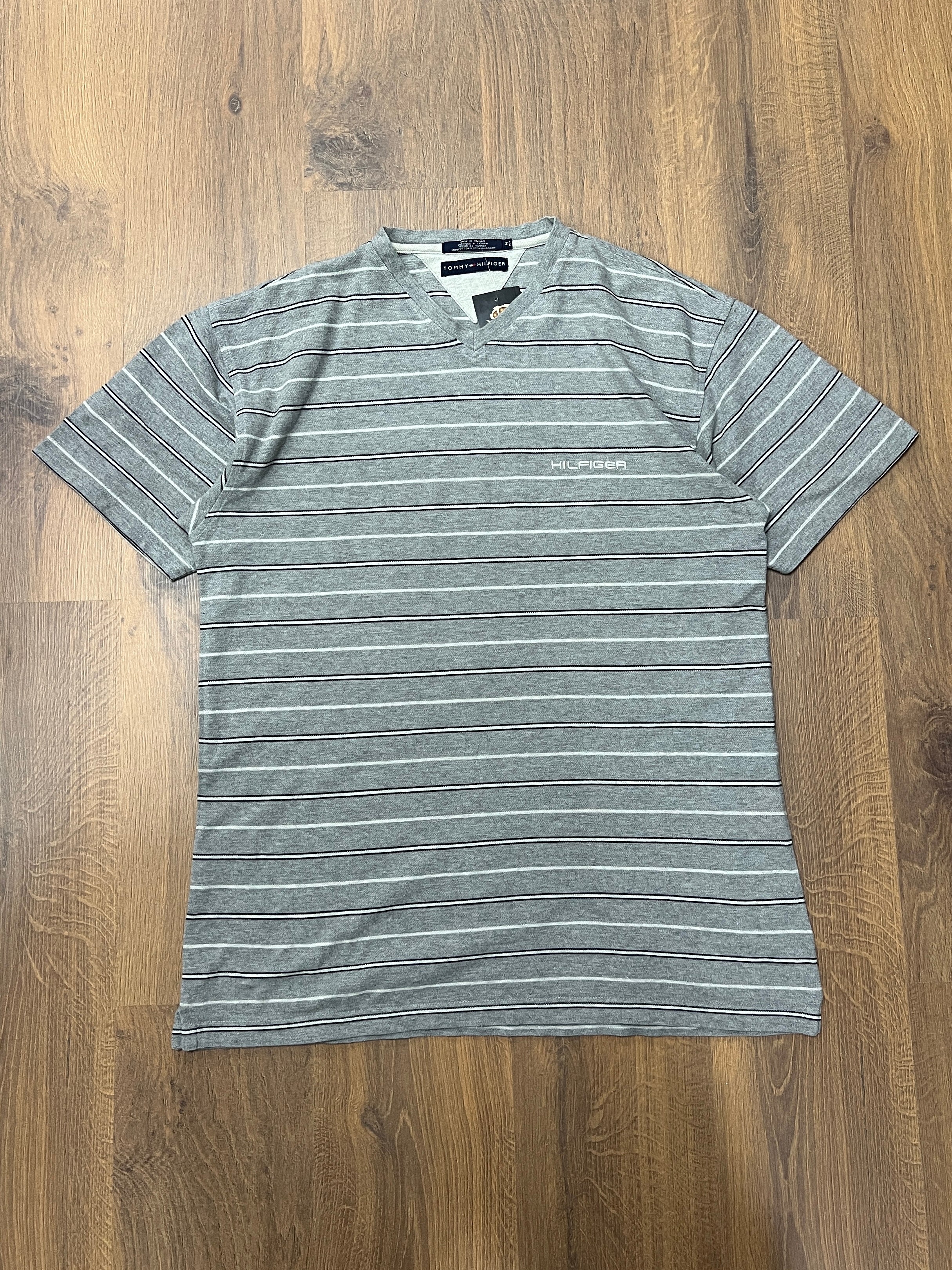 Tommy Striped T-Shirt (XL)